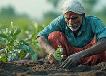 sapling planting